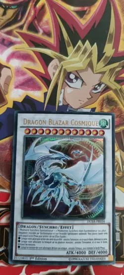 Yu-Gi-Oh! Dragon Blazar Cosmique DUSA-FR034 1ere Edition Ultra Rare Francaise - Image 1