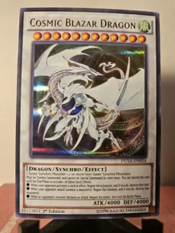 Cosmic Blazar Dragon - DUSA-EN034 - Ultra Rare - NM 1st Ed - Yugioh - Image 1