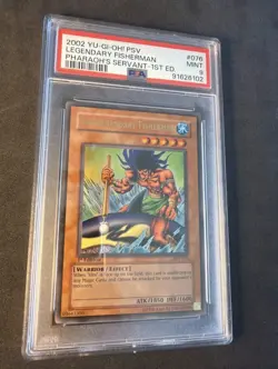 Yugioh The Legendary Fisherman PSV 076 1st Ed. PSA 9 - Image 2