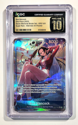 BOA HANCOCK One Piece OP07-051 SR Alt Art Foil - Seven Warlords Of The Sea - Image 1