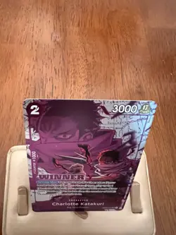 One Piece Winner Card Charlotte Katakuri OP08-062 Foil - Image 2