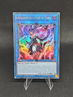 Yugioh Unchained Soul Lord of Yama DUNE-EN049 Ultra Rare 1st Ed NM - Image 1