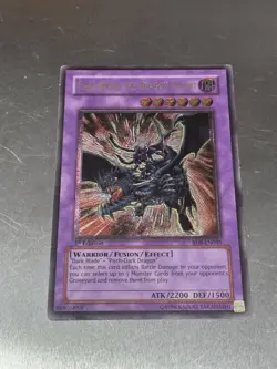 yugioh Dark Blade The Dragon Knight RDS-EN035 Ultimate Rare 1st Ed LP - Image 1