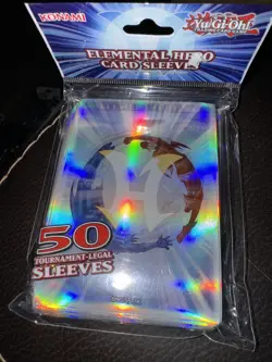Yu-Gi-Oh! Elemental Hero Card Sleeves (50-pack) - Image 1