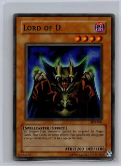 Lord of D. SDK-041 Super Rare Starter Deck: Kaiba Yu-Gi-Oh Unlimited Near Mint - Image 1