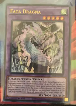 Yu-Gi-Oh! TCG - Fata Dragna BLZD-EN082 Blazing Dominion 1st Ed Ultra Rare - Image 1