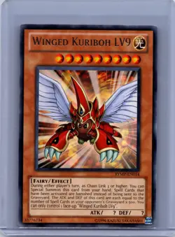 Winged Kuriboh LV9 Unlimited Rare Ra Yellow Mega Pack RYMP-EN014 LP - Image 1