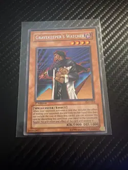 Yugioh card 1st Edition PGD-064 Gravekeeper's Watcher Excellent Condition - Image 1