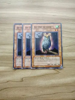 Yu-Gi-Oh! - An Owl Of Luck 3X - Complete Playset - Image 1
