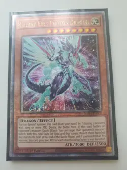 Galaxy-Eyes Photon Dragon RA04-EN008 Quarter Century Secret Rare 1st Edition NM - Image 1