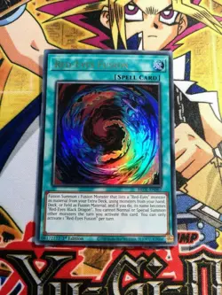 ( RED-EYES FUSION ) Ultra Rare - BROL-EN067 1st NM - Yu-Gi-Oh Brothers of Legend - Image 1