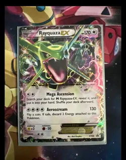 Pokemon TCG Rayquaza EX XY66 Black Star Promo - Image 1