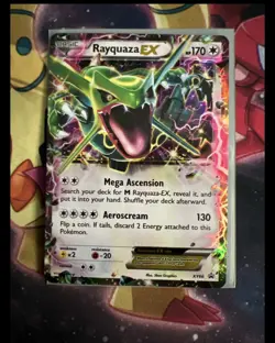 Pokemon TCG Rayquaza EX XY66 Black Star Promo - Image 3