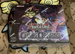 Chaos Origins Booster Box Yu-Gi-Oh! Factory Sealed 24 English U.S. Packs Konami - Image 1