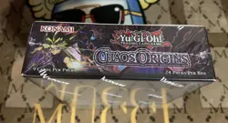 Chaos Origins Booster Box Yu-Gi-Oh! Factory Sealed 24 English U.S. Packs Konami - Image 5