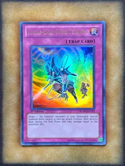 Yugioh Double-Edged Sword Technique RYMP-EN112 Ultra Rare 1st Ed LP - Image 1
