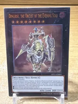 Yu-Gi-Oh! "Dingirsu, The Orcust Of The Evening Star” OP11-EN001 Ultimate Rare NM - Image 1