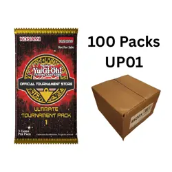 Yugioh OTS Ultimate Tournament Pack 1 FACTORY SEALED BOX of 100 Packs - Image 1