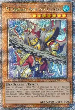 Mermail Abyssmegalo - RA04-EN191 - Quarter Century Secret Rare - 1st Edition Lig - Image 1