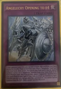 Yu-Gi-Oh! TCG Angelechy Opening to E4 CORI-EN096 Ultra Rare 1st Trap EN - Image 1