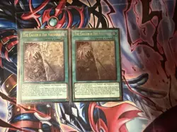 Yugioh! The Fallen & The Virtuous (Ultimate Rare) UP01-EN006 OTS Limited UTR NM - Image 1