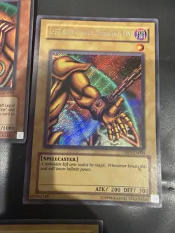 Konami Yu-Gi-Oh! Exodia the Forbidden One UBP1 5-Card Foil Set EN001-EN005 - Image 3