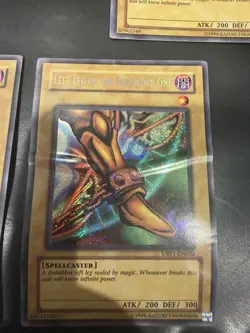 Konami Yu-Gi-Oh! Exodia the Forbidden One UBP1 5-Card Foil Set EN001-EN005 - Image 4