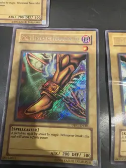 Konami Yu-Gi-Oh! Exodia the Forbidden One UBP1 5-Card Foil Set EN001-EN005 - Image 5