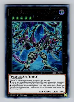 Dark Requiem Xyz Dragon GFTP-EN099 Ultra Rare Ghosts From the Past Yu-Gi-Oh NM - Image 1