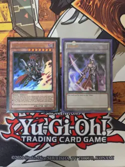 YUGIOH GORZ THE EMISSARY OF DARKNESS LCYW 1ST VLP + EMISSARY TOKEN LC05 ULTRA NM - Image 1