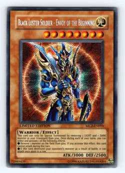 Yugioh Black Luster Soldier - Envoy Of The Beginning MC2-EN004 - VLP-NM 💎 - Image 1