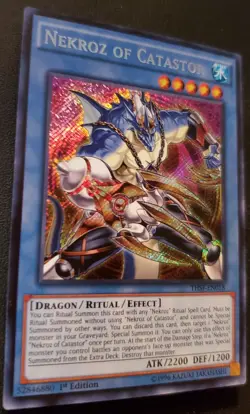 Yu-Gi-Oh! Nekroz of Catastor THSF-EN018 The Secret Forces-1st Edition NM - Image 2