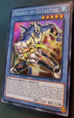 Yu-Gi-Oh! Nekroz of Catastor THSF-EN018 The Secret Forces-1st Edition NM - Image 3