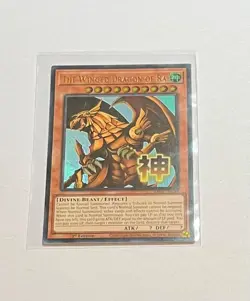 Yu-Gi-Oh! The Winged Dragon Of Ra #RA05-EN130 Ultra Rare Stamp Art 1st Ed (NM) - Image 1