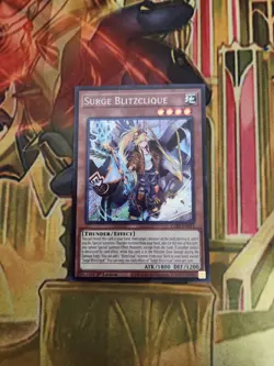 Surge Blitzclique - CORI-EN011 - Secret Rare 1ST ED NM YuGiOh - Image 1