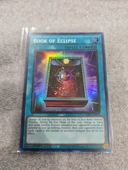 Book of Eclipse RA02-EN054 Super Rare 1st Edition NM Yugioh - Image 1