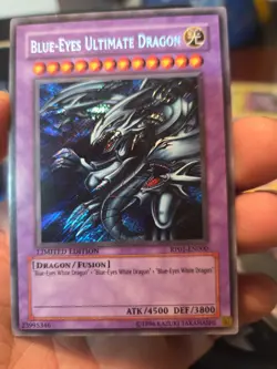 Konami Yu-Gi-Oh! Blue-Eyes Ultimate Dragon RP01-EN000 Secret Rare - Image 1