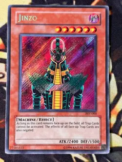 Yugioh: Jinzo - PSV-000 - Secret Rare - Unlimited - MP - Image 1