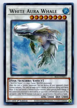White Aura Whale Rare Battles of Legend: Chapter 1 BLC1-EN011 LP - Image 1