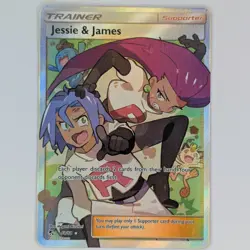 Jessie And James 68/68 Hidden Fates Full Art Trainer NM Pokemon Tcg - Image 1