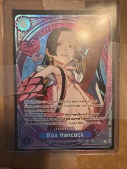 SP Boa Hancock EB03-026 SP SR Parallel ONE PIECE Card Heroines English - Image 4