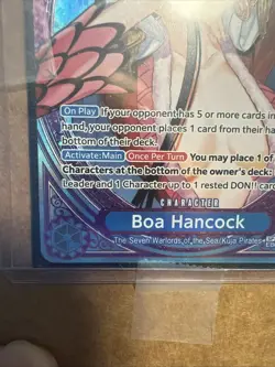 SP Boa Hancock EB03-026 SP SR Parallel ONE PIECE Card Heroines English - Image 5