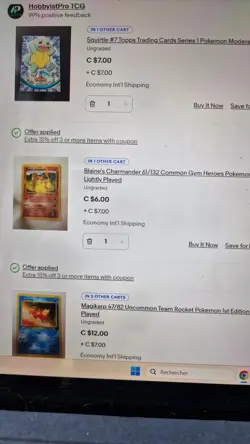 Private Lot - Multiple Pokemon Cards - Image 1