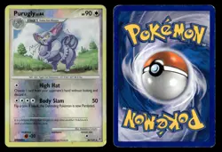 Purugly 36/130 Reverse Holo Rare Diamond & Pearl Pokemon Card - Image 1