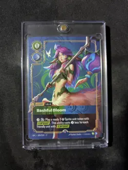 Riftbound LILLIA BASHFUL BLOOM Metal Card Sydney EXCLUSIVE Prize Wall Promo - Image 1