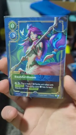 Riftbound LILLIA BASHFUL BLOOM Metal Card Sydney EXCLUSIVE Prize Wall Promo - Image 2
