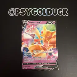 Alakazam V Swsh083 Swsh: Sword & Shield Promo Cards Holo A27 - Image 1