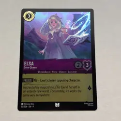 Elsa 53/204 Disney Lorcana Fabled Uncommon Cold Foil Card NM - Image 1