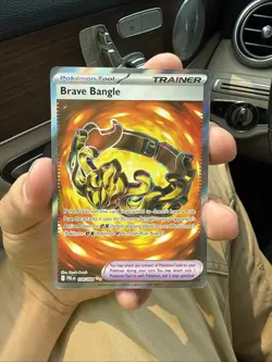 Pokemon TCG Brave Bangle Pitch Black Pokemon Tool Card - Image 1