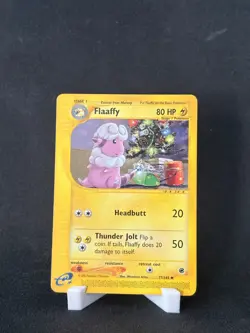 Flaaffy 77/165 2002 Expedition Pokemon Card TCG Arita Vintage e-Reader - Nm/Vlp - Image 1